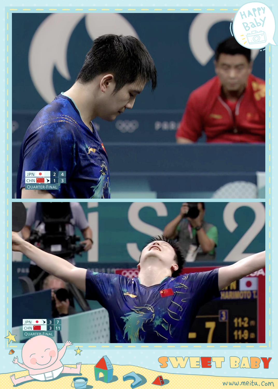 英国乒乓球队鏖战日本乒乓球队，樊振东送出助攻的简单介绍